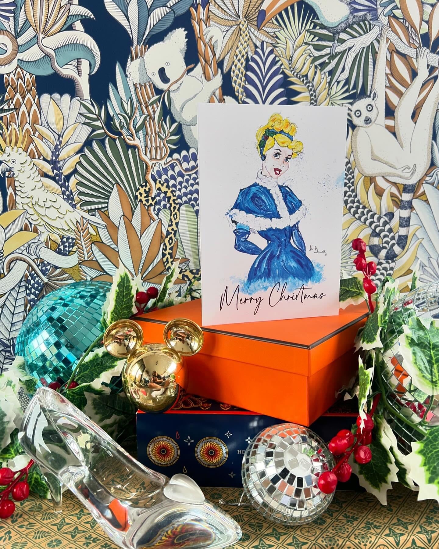 Cinderella - A5 Christmas Card