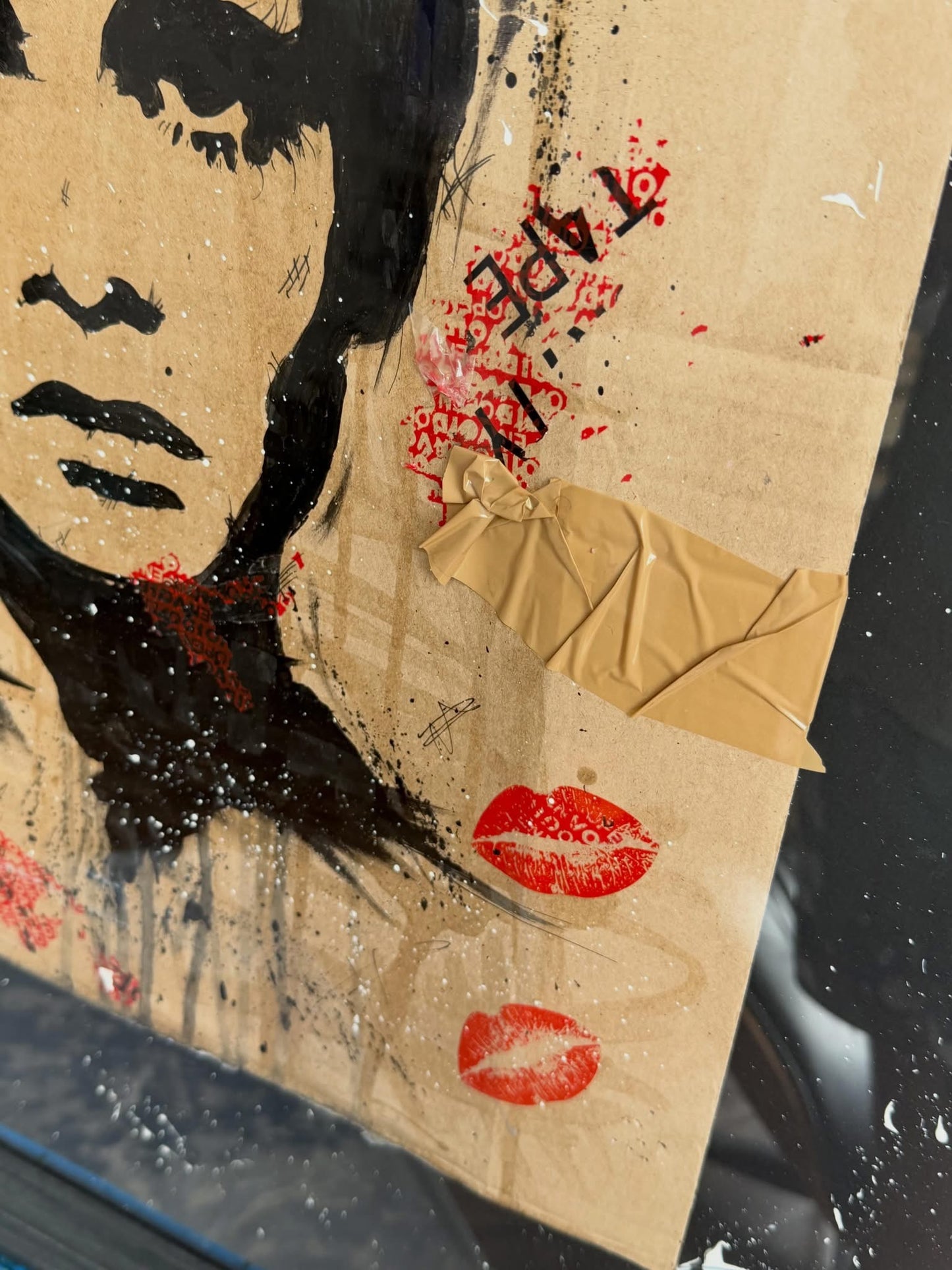 Handle With Style – Original Twiggy Painting 💄