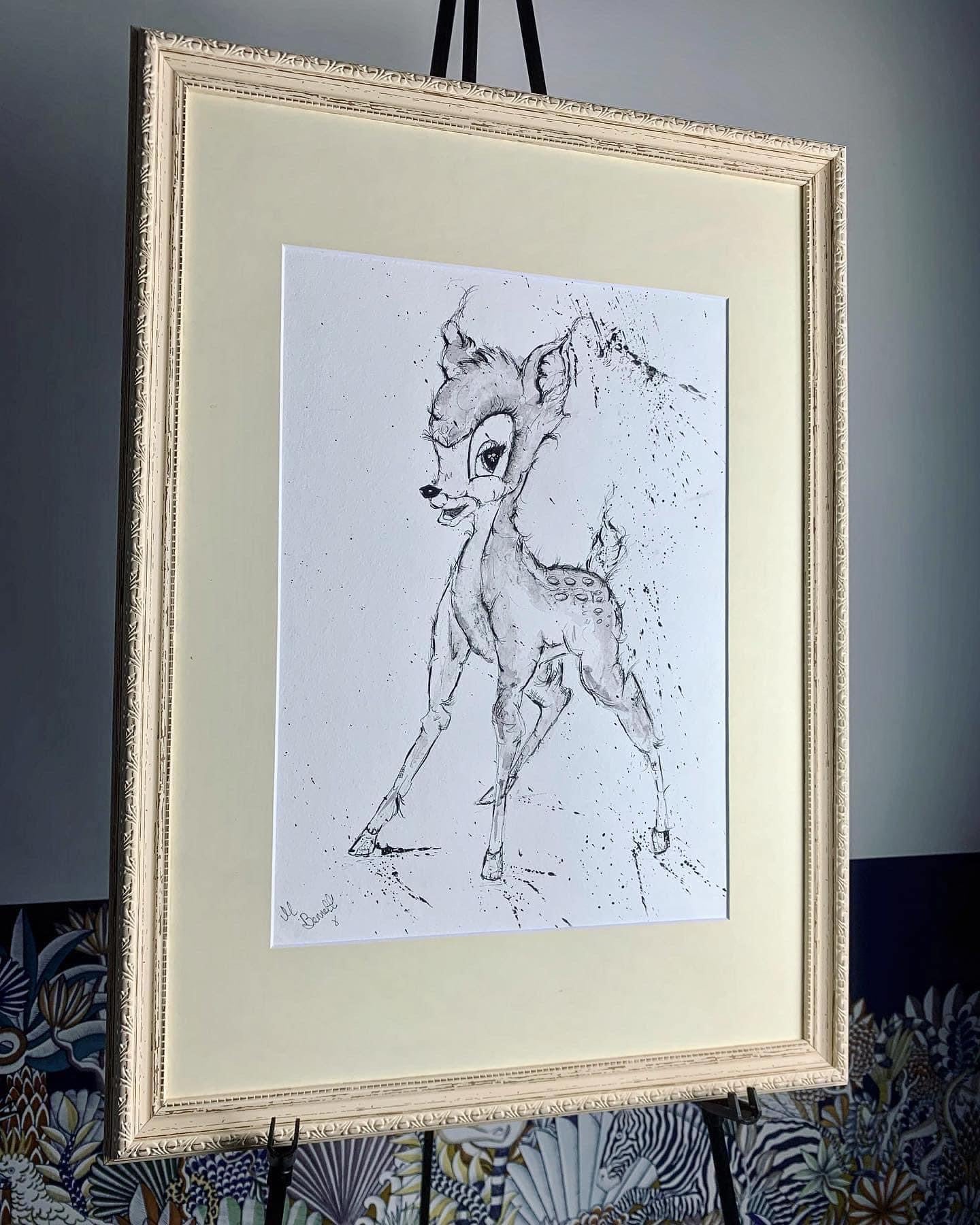 Bambi  - Limited Edition Print - Edition Size 10  - Art Print  - Disney Print