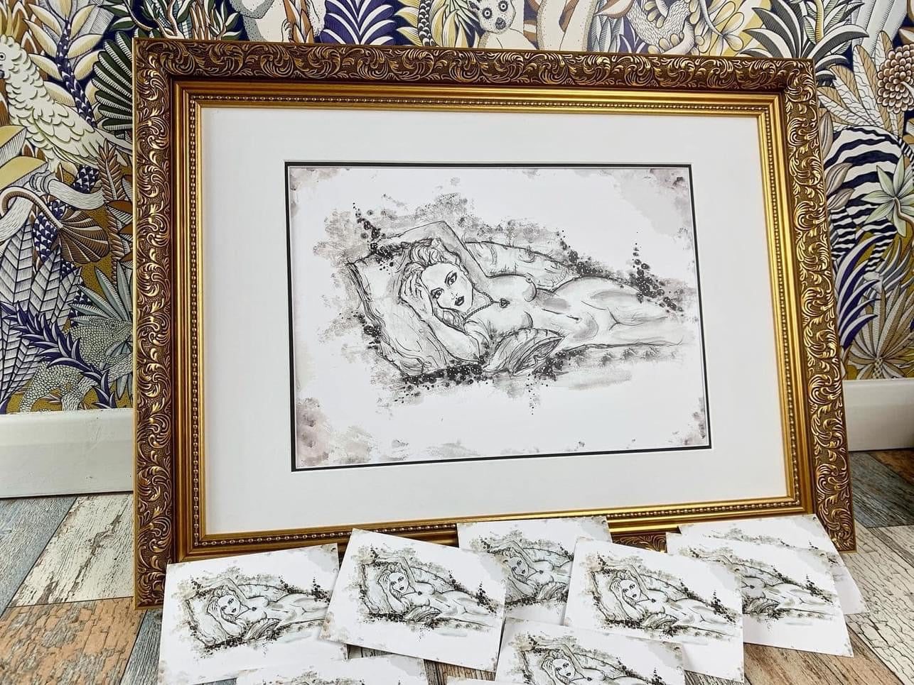 Limited Edition Print Of Rose from Titanic - Edition size 10 - Kate Winslet - Titanic Art
