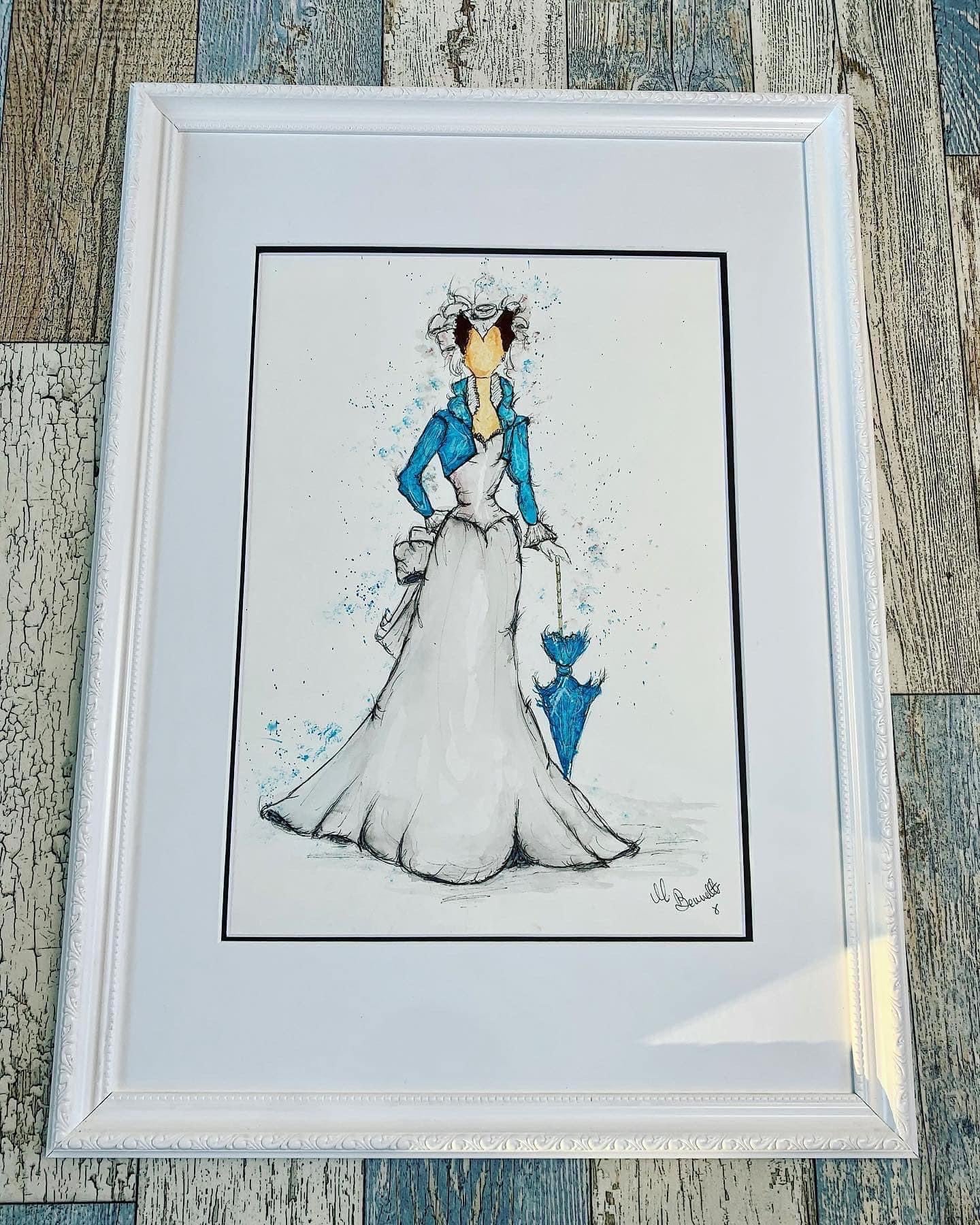 A3 Scarlett O’Hara  - Limited Edition Print - Edition Size 5 Art Print - Gone with the wind -  Vivien Leigh Print