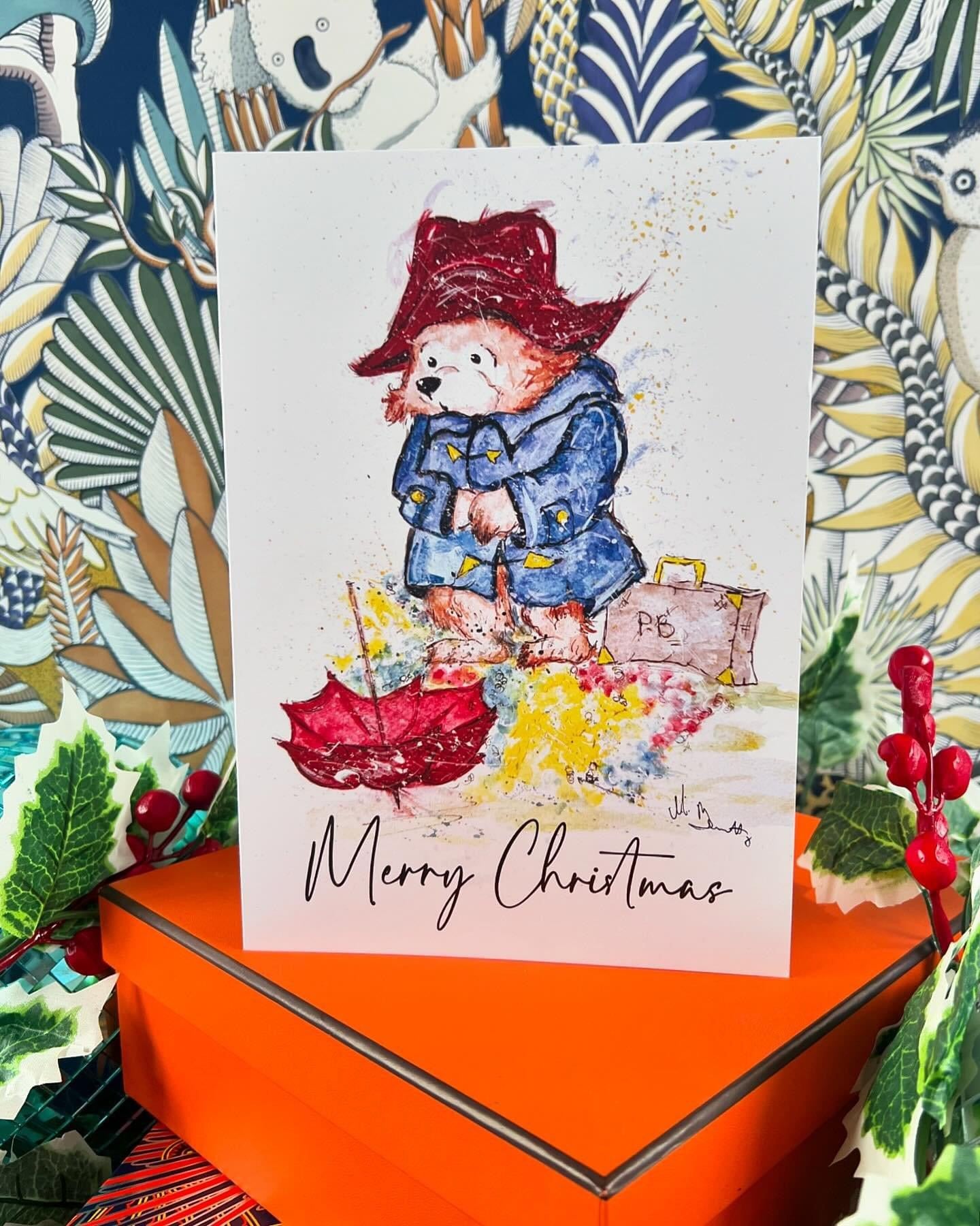 Bear - A5 Christmas Card