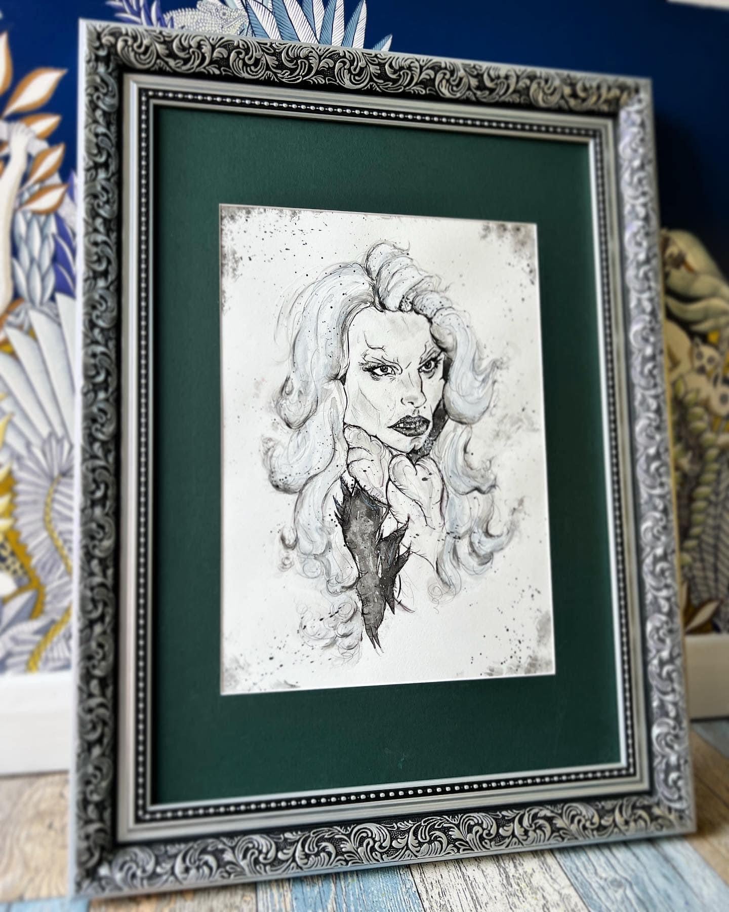 Lestat - Interview with the vampire Original Framed Painting