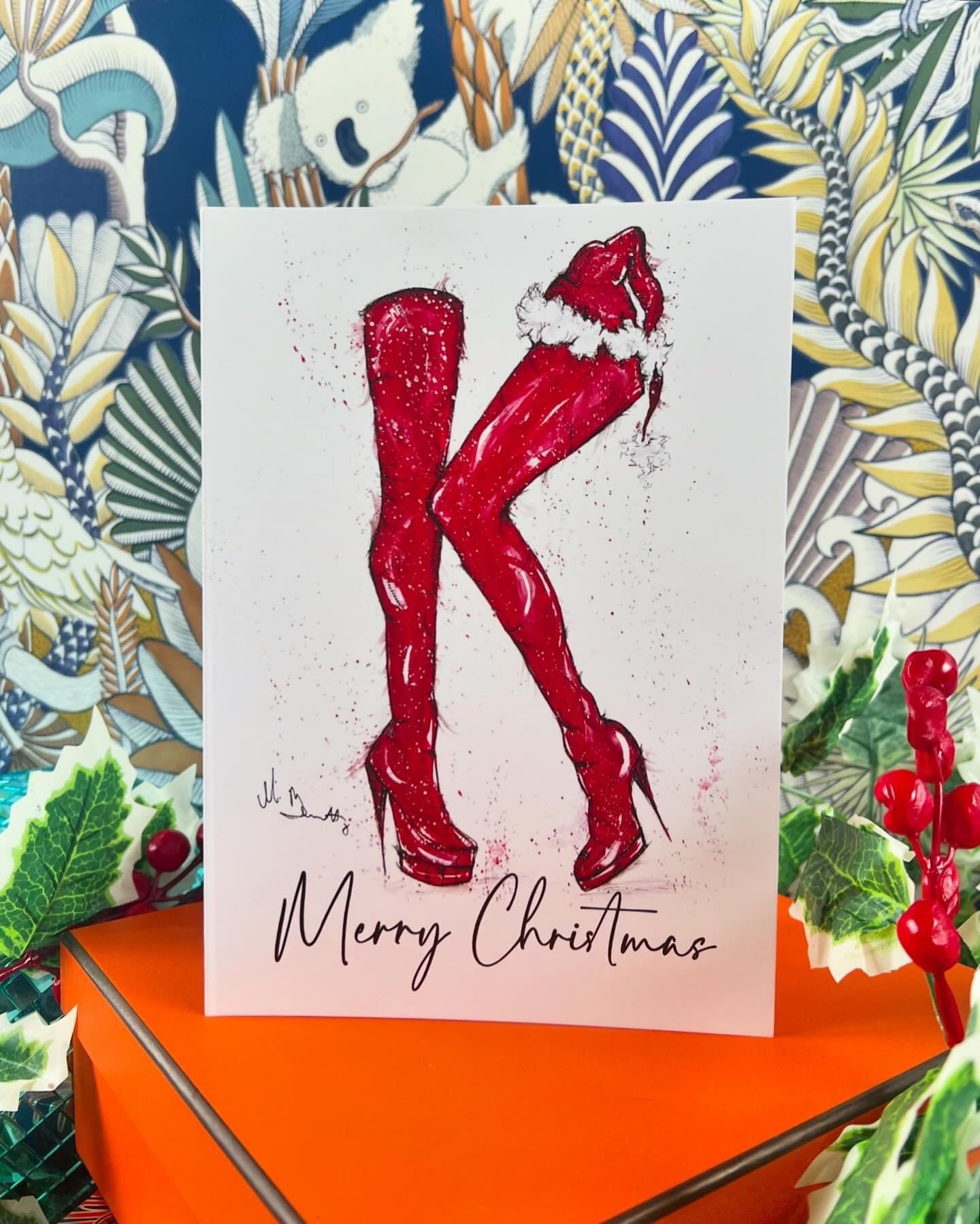 Kinky Boots Christmas Card - A5 - Limited Edition - Christmas Card