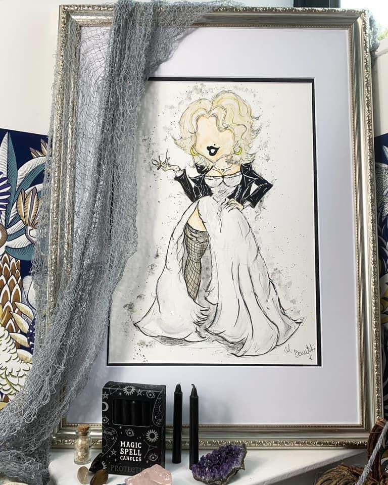 Bride of Chucky - Limited Edition Print - Tiffany - Chucky Art