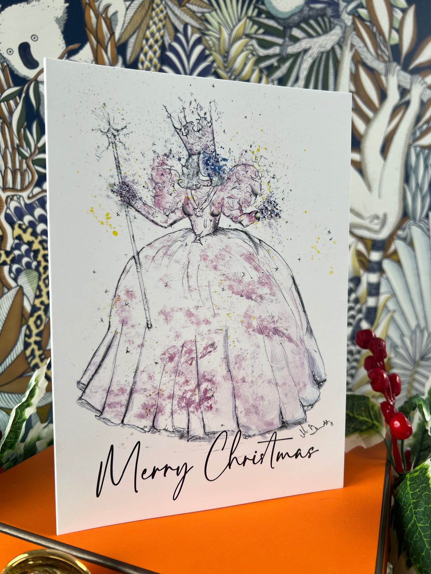 Wizard of Oz - Glinda - A5 Christmas Card
