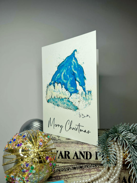 A5 Christmas Card - Santa Hat