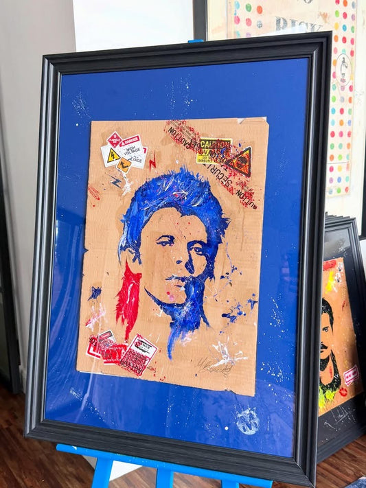 Celestial Revel – Original David Bowie Painting
